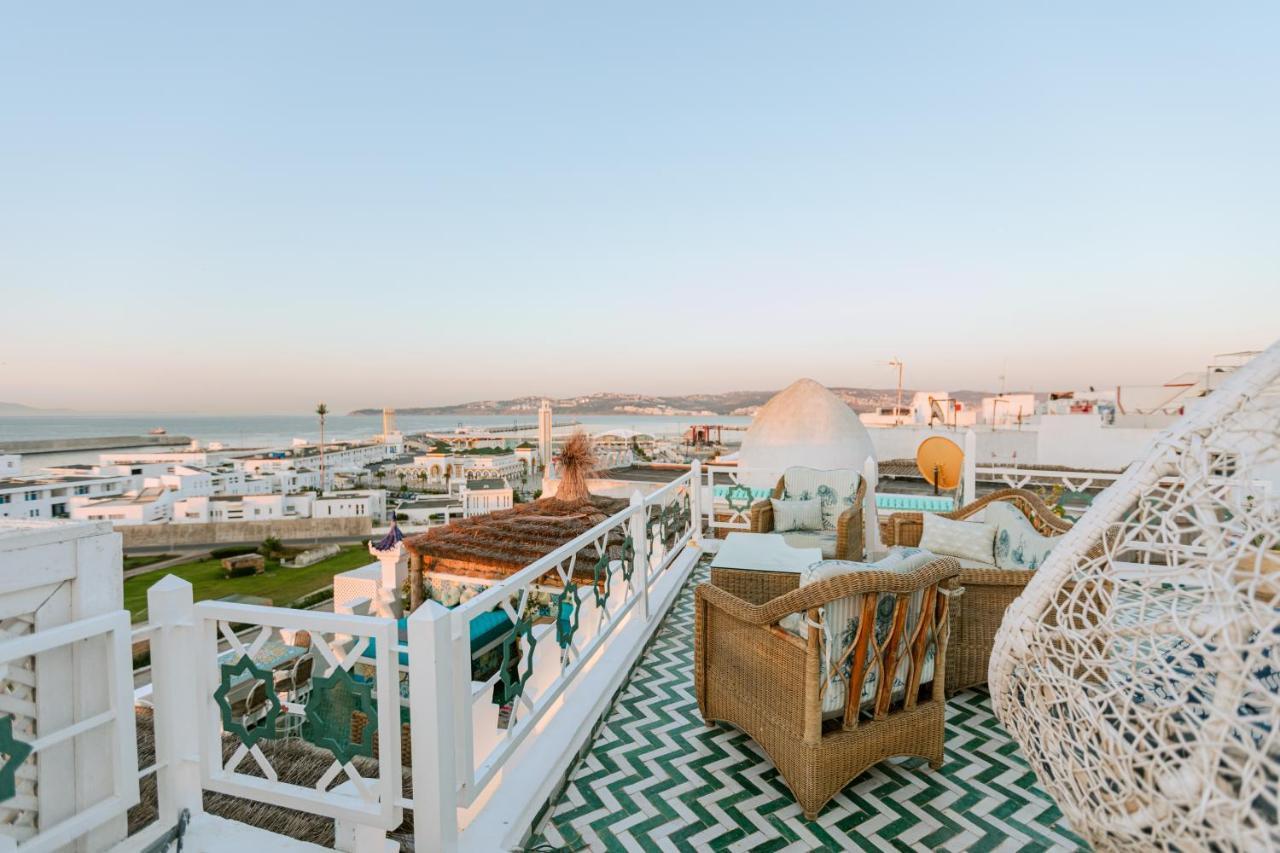 Riad Villa With Mediterranean Sea Views Of Spain And Gibraltar Tânger Exterior foto