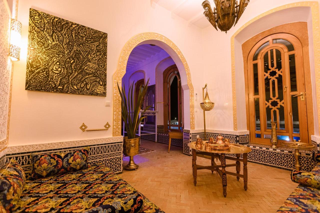 Riad Villa With Mediterranean Sea Views Of Spain And Gibraltar Tânger Exterior foto
