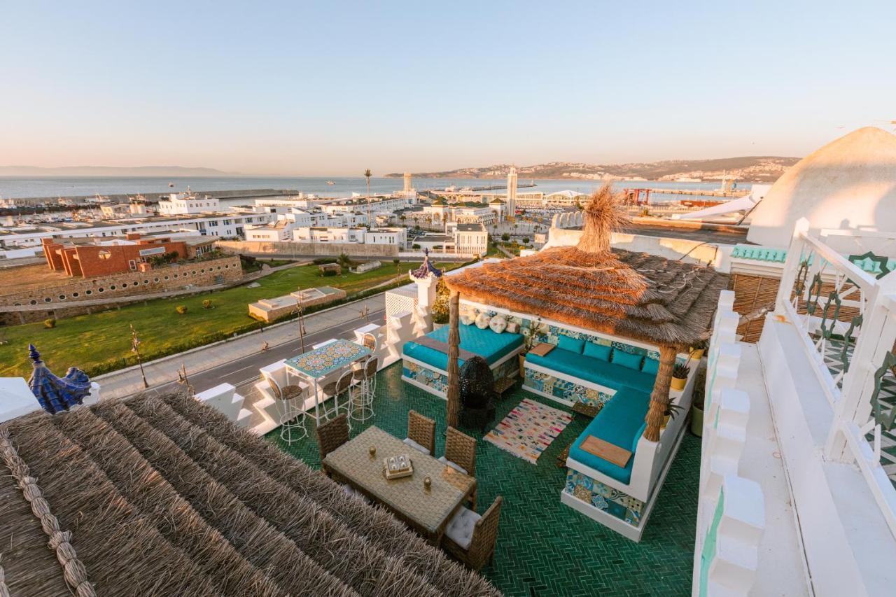 Riad Villa With Mediterranean Sea Views Of Spain And Gibraltar Tânger Exterior foto