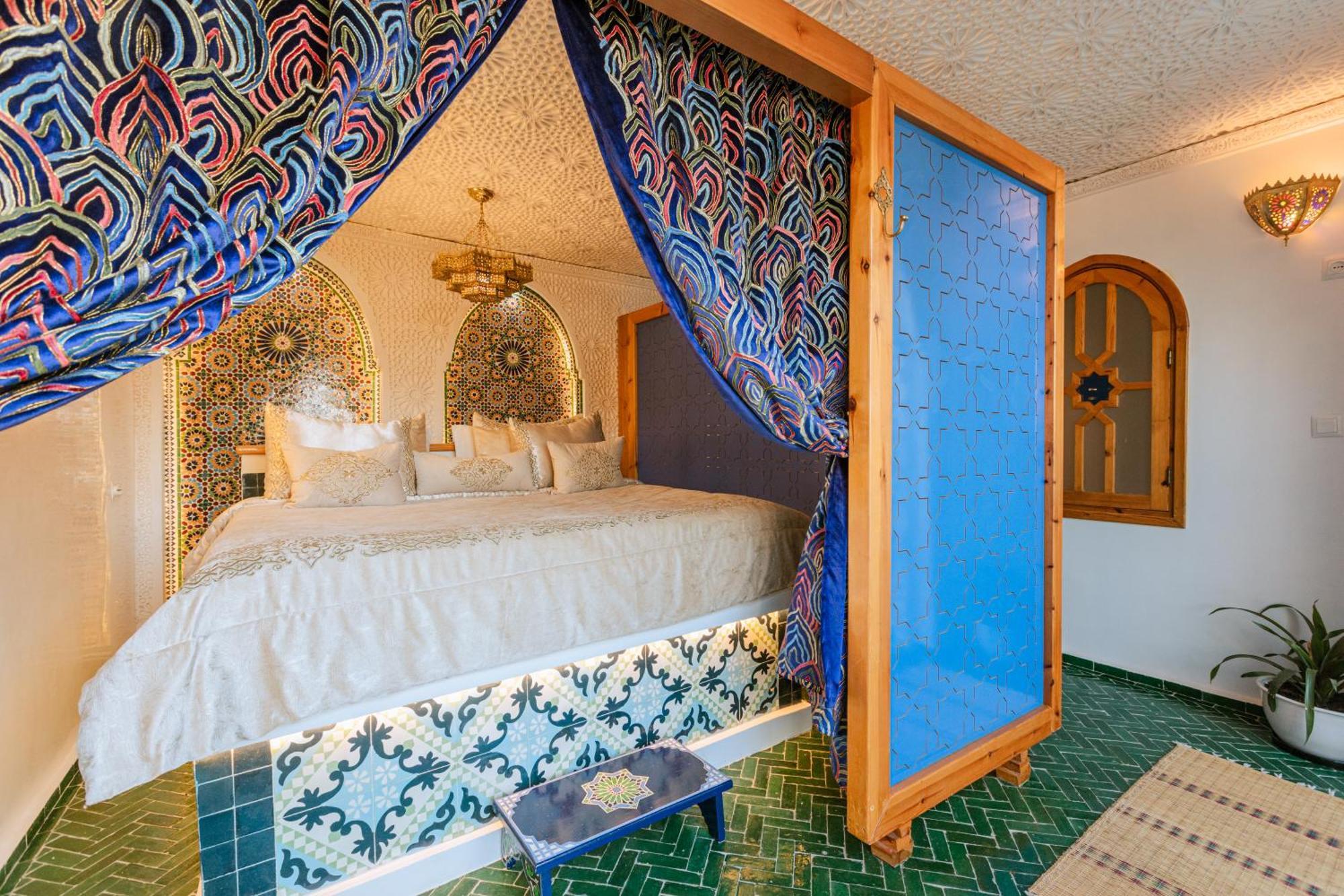 Riad Villa With Mediterranean Sea Views Of Spain And Gibraltar Tânger Exterior foto