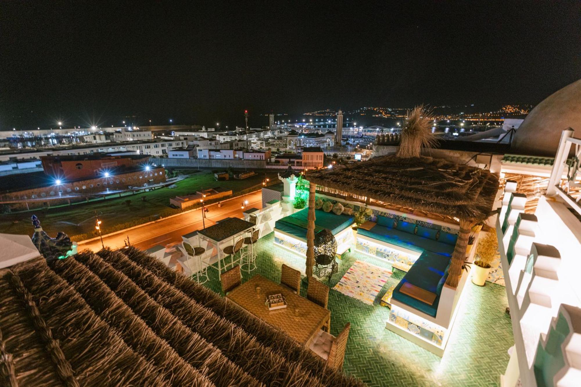 Riad Villa With Mediterranean Sea Views Of Spain And Gibraltar Tânger Exterior foto