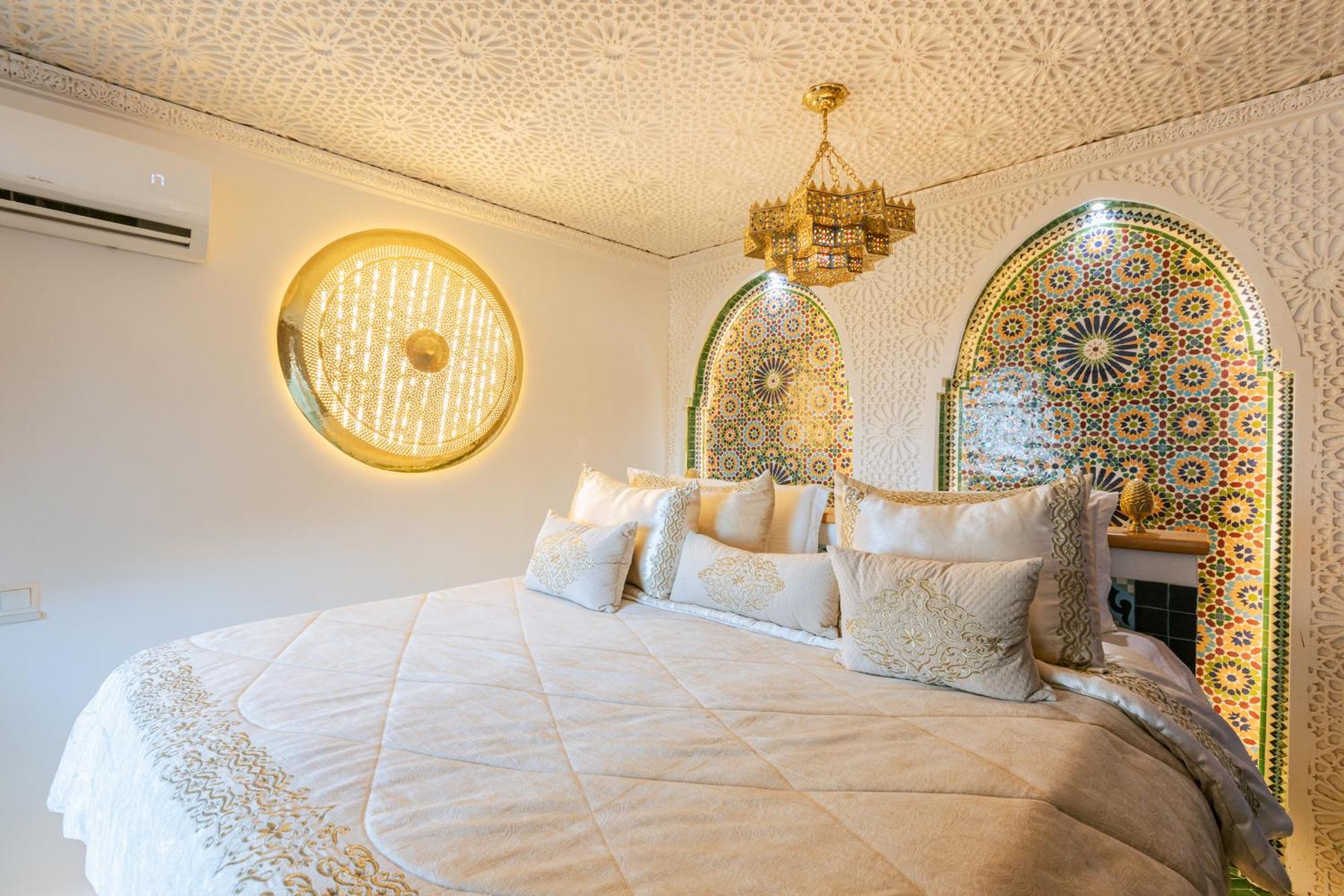 Riad Villa With Mediterranean Sea Views Of Spain And Gibraltar Tânger Exterior foto