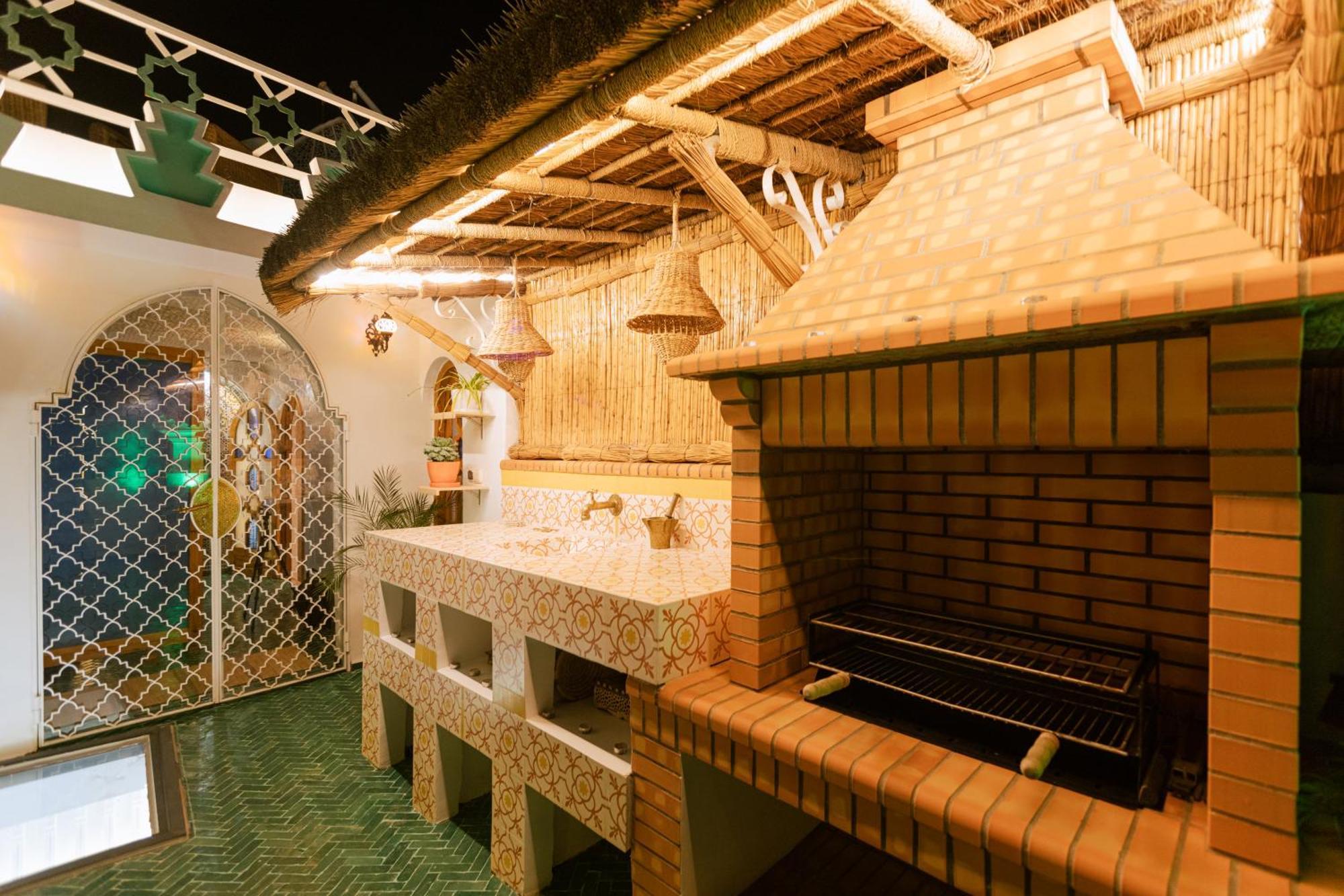 Riad Villa With Mediterranean Sea Views Of Spain And Gibraltar Tânger Exterior foto