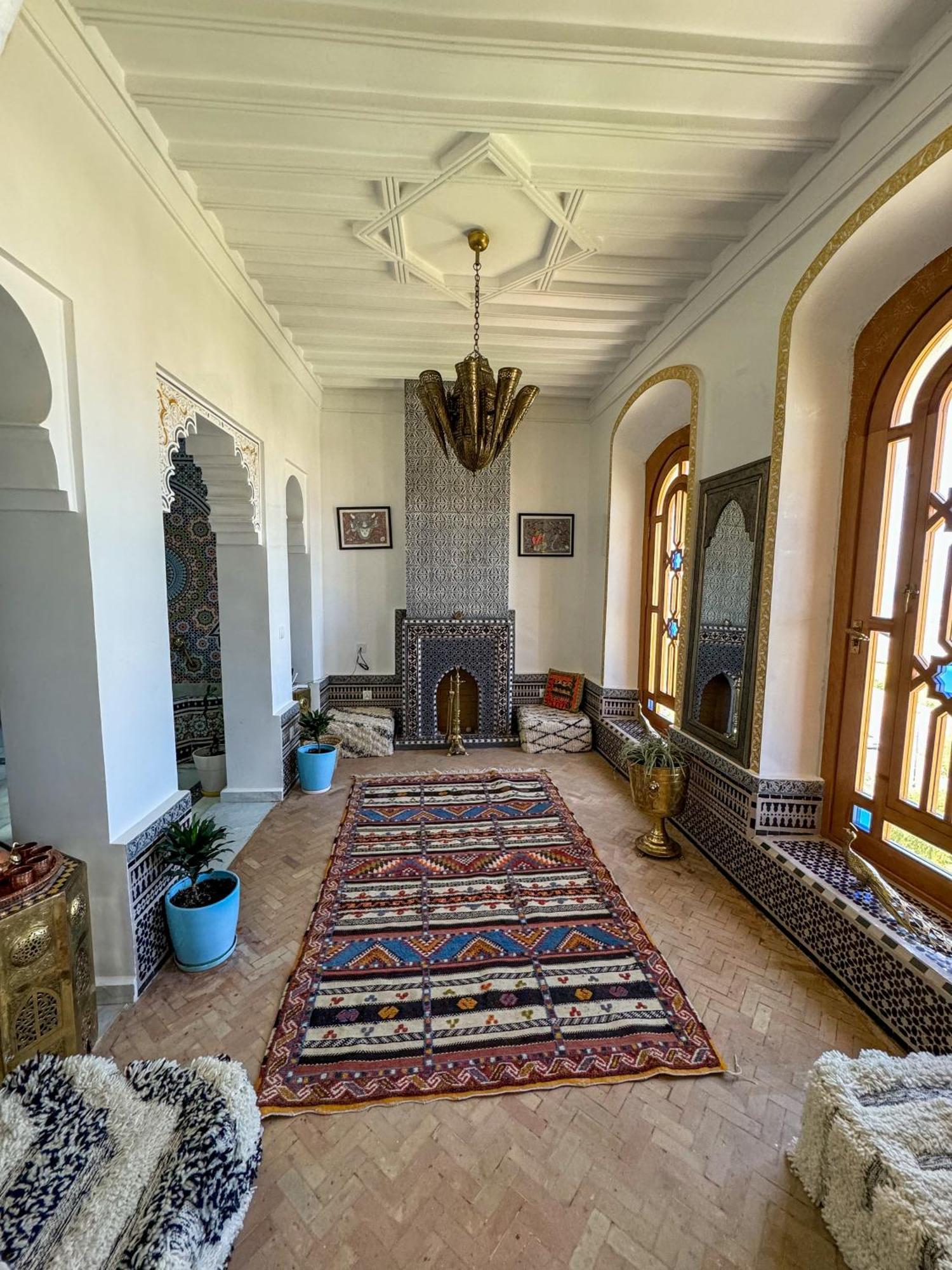 Riad Villa With Mediterranean Sea Views Of Spain And Gibraltar Tânger Exterior foto